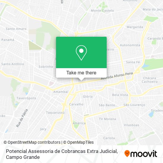 Potencial Assessoria de Cobrancas Extra Judicial map