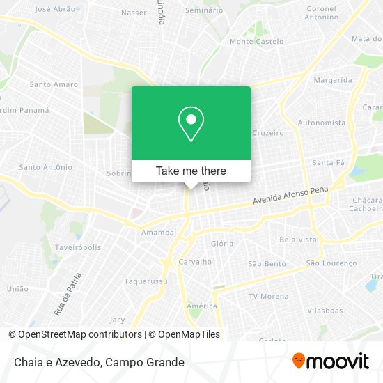 Chaia e Azevedo map