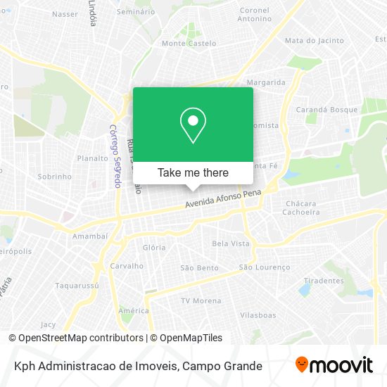 Kph Administracao de Imoveis map