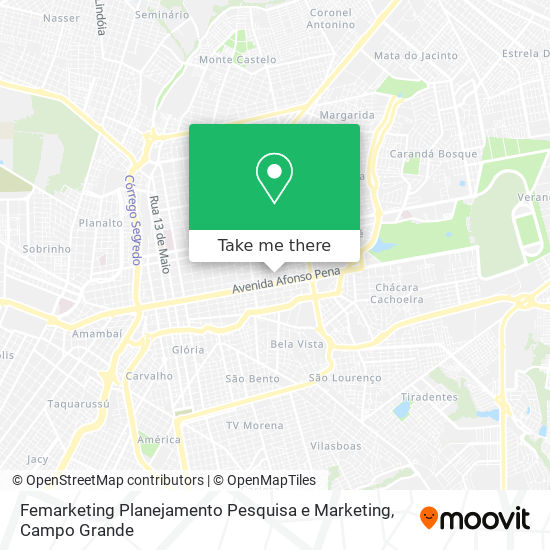 Femarketing Planejamento Pesquisa e Marketing map