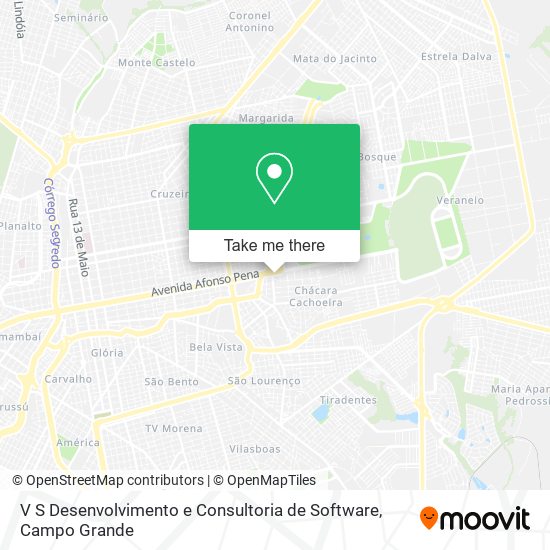 Mapa V S Desenvolvimento e Consultoria de Software