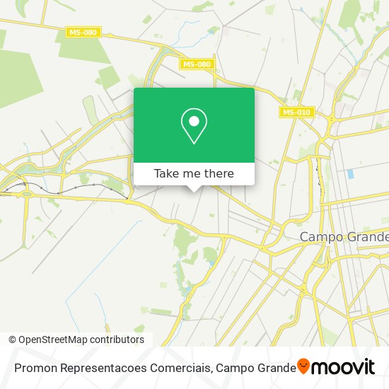 Mapa Promon Representacoes Comerciais