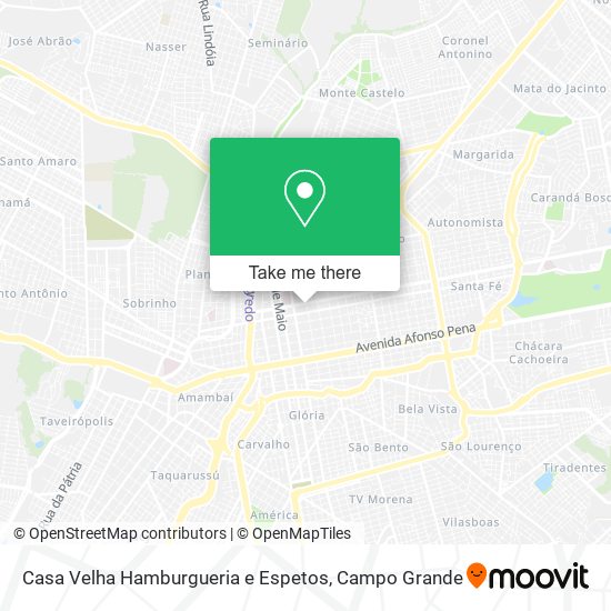 Casa Velha Hamburgueria e Espetos map