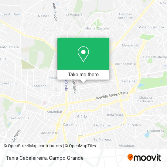 Tania Cabeleireira map