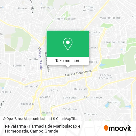 Relvafarma - Farmácia de Manipulação e Homeopatia map