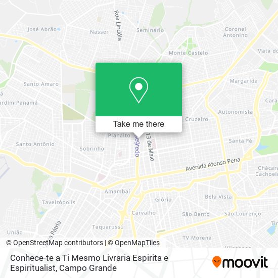 Conhece-te a Ti Mesmo Livraria Espirita e Espiritualist map