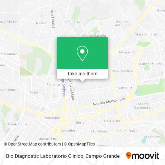 Bio Diagnostic Laboratorio Clinico map