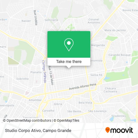 Mapa Studio Corpo Ativo