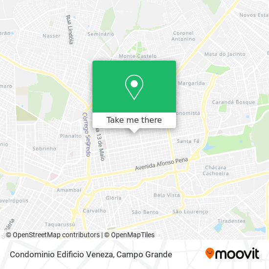 Condominio Edificio Veneza map