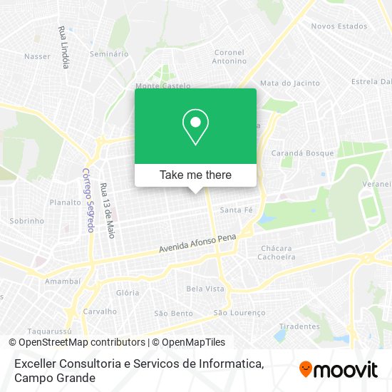 Exceller Consultoria e Servicos de Informatica map