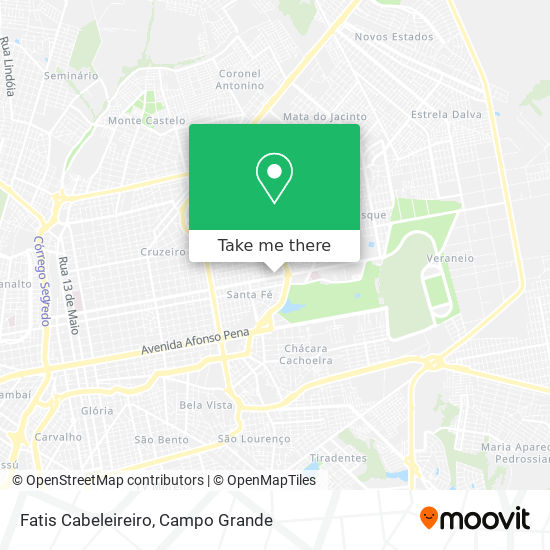 Fatis Cabeleireiro map