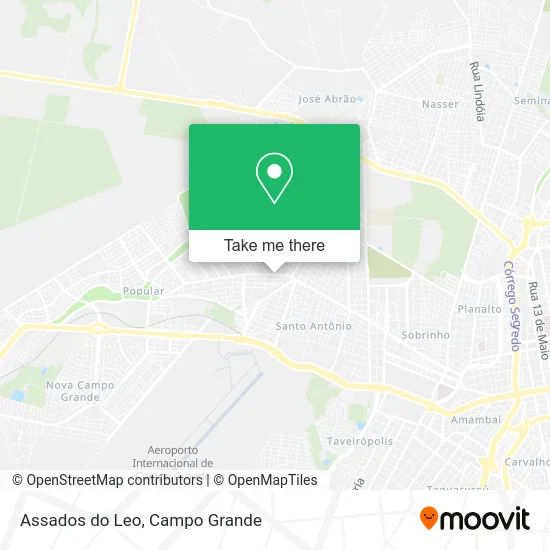 Assados do Leo map