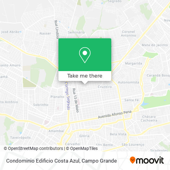 Condominio Edificio Costa Azul map