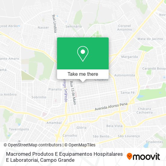 Mapa Macromed Produtos E Equipamentos Hospitalares E Laboratoriai