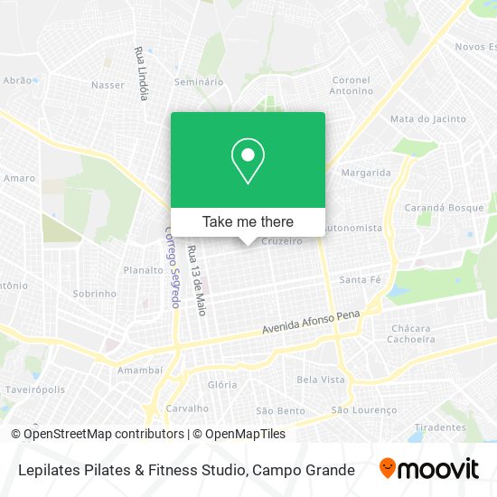 Mapa Lepilates Pilates & Fitness Studio