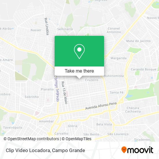 Clip Video Locadora map