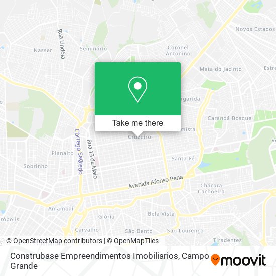 Mapa Construbase Empreendimentos Imobiliarios