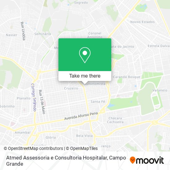 Atmed Assessoria e Consultoria Hospitalar map