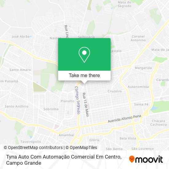 Tyna Auto Com Automação Comercial Em Centro map