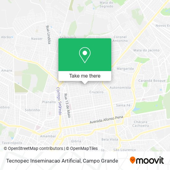 Tecnopec Inseminacao Artificial map