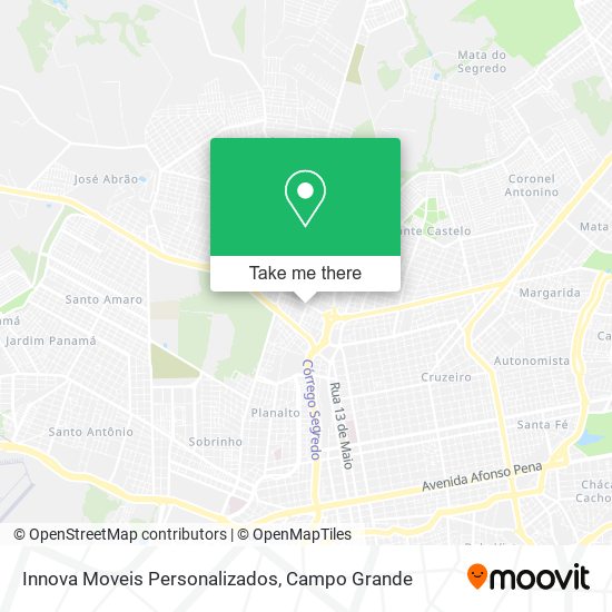 Innova Moveis Personalizados map