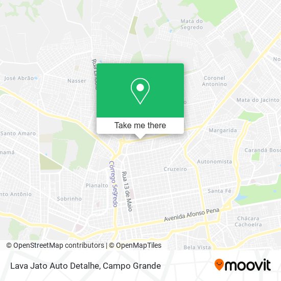 Lava Jato Auto Detalhe map