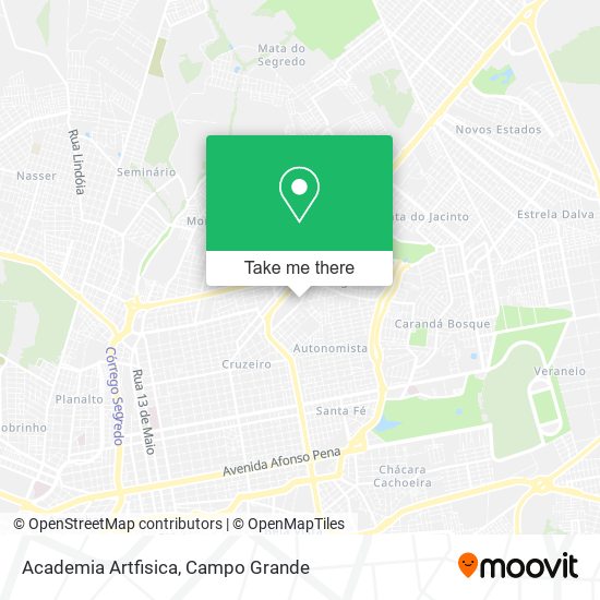 Mapa Academia Artfisica