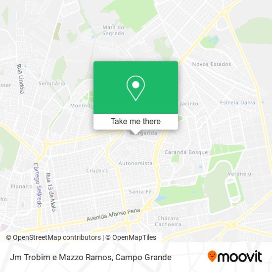 Jm Trobim e Mazzo Ramos map