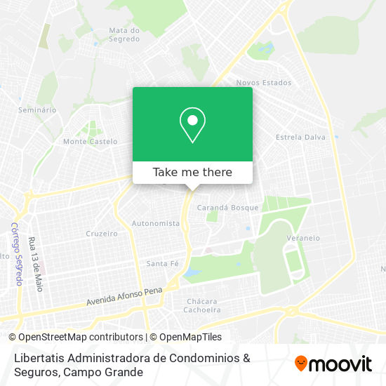 Mapa Libertatis Administradora de Condominios & Seguros