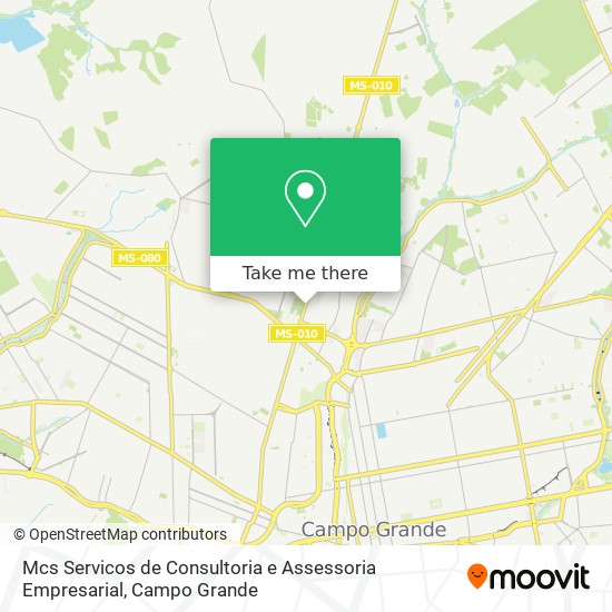 Mcs Servicos de Consultoria e Assessoria Empresarial map