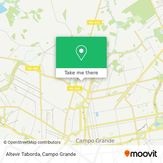 Altevir Taborda map