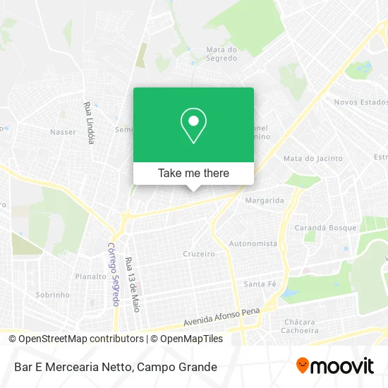 Bar E Mercearia Netto map