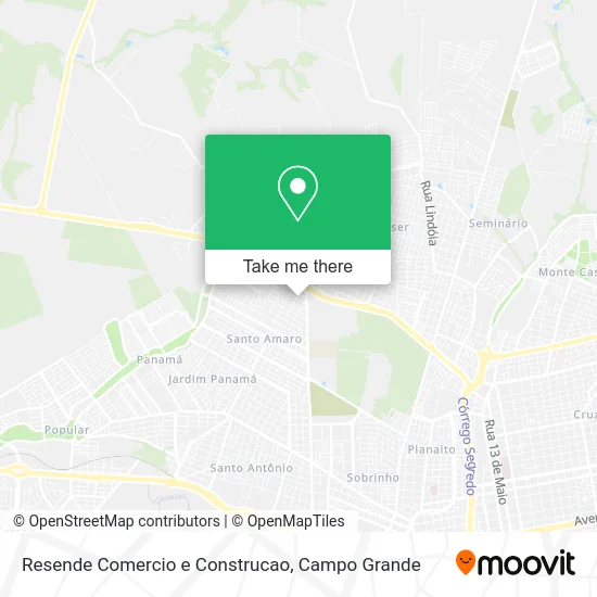 Resende Comercio e Construcao map