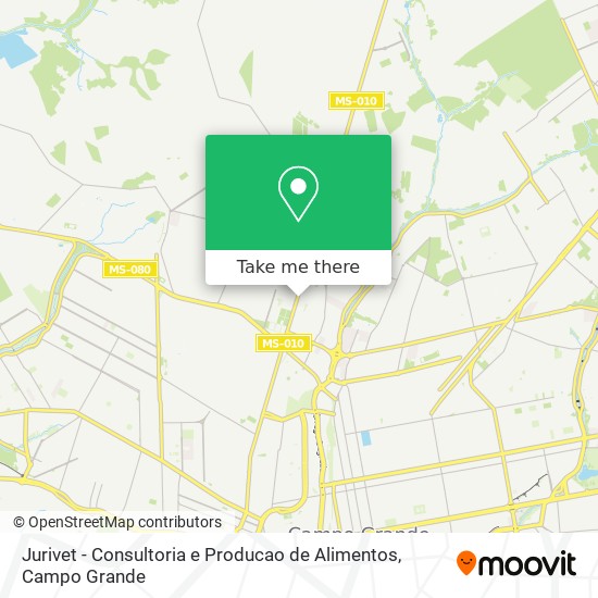 Jurivet - Consultoria e Producao de Alimentos map