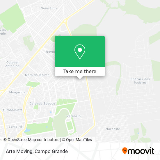 Arte Moving map