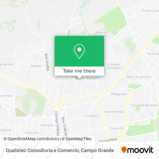 Qualistec Consultoria e Comercio map