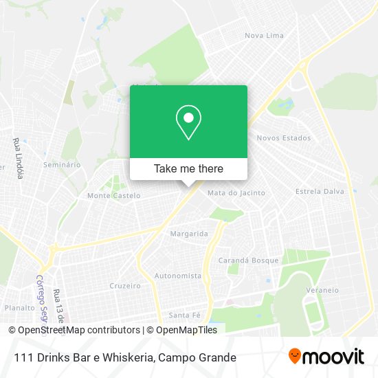 111 Drinks Bar e Whiskeria map