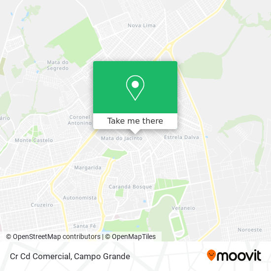 Cr Cd Comercial map