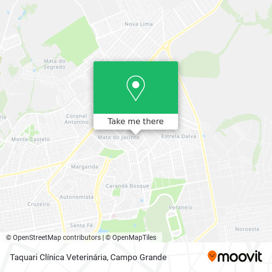 Taquari Clínica Veterinária map