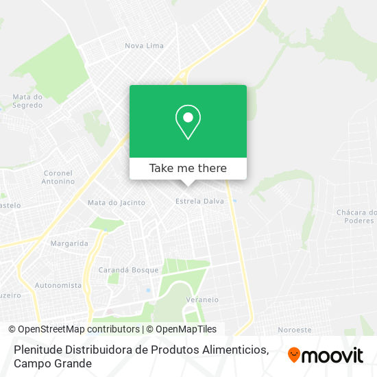 Plenitude Distribuidora de Produtos Alimenticios map