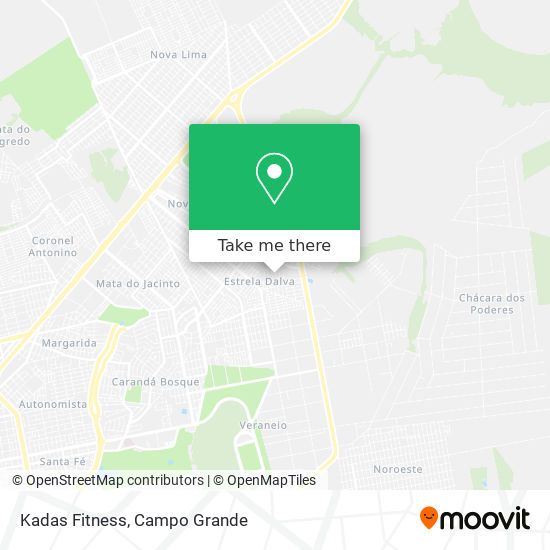 Kadas Fitness map