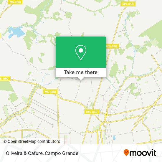 Oliveira & Cafure map