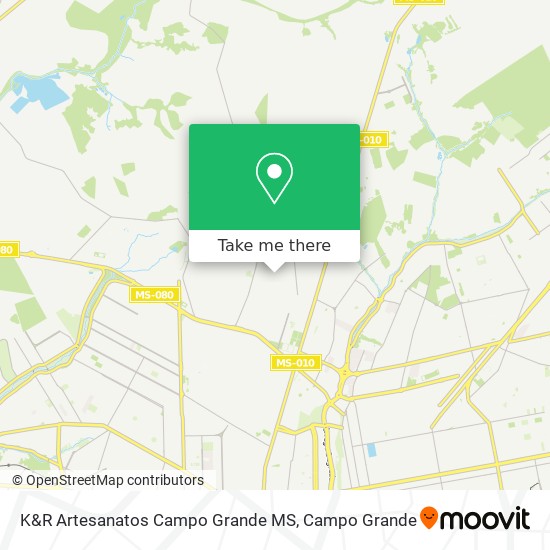 K&R Artesanatos Campo Grande MS map