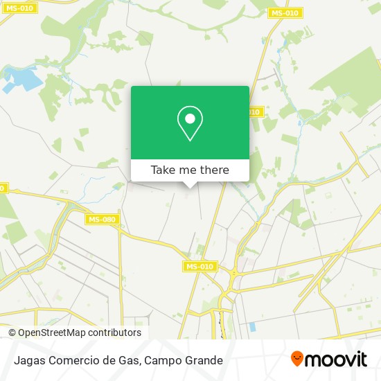 Jagas Comercio de Gas map