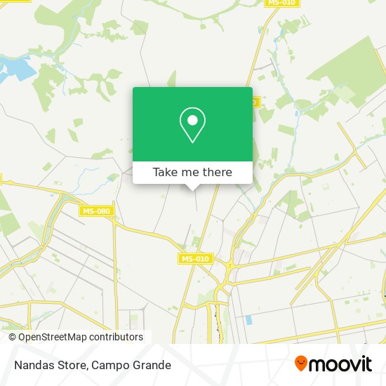 Nandas Store map