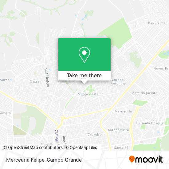 Mercearia Felipe map