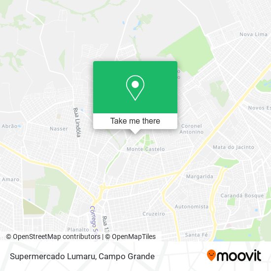 Supermercado Lumaru map