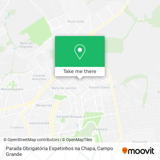 Parada Obrigatória Espetinhos na Chapa map