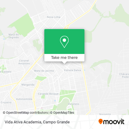 Mapa Vida Ativa Academia