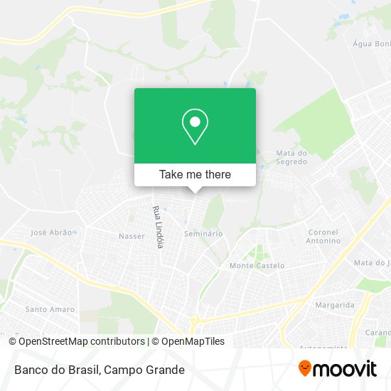 Mapa Banco do Brasil